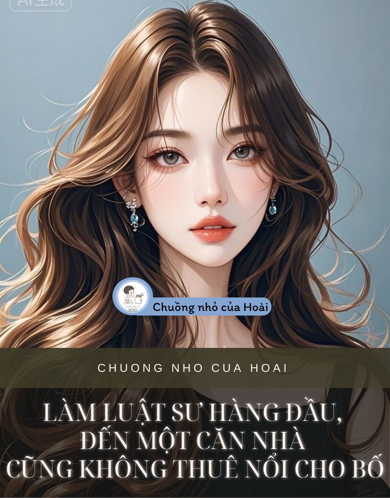 LÀM LUẬT SƯ HÀNG ĐẦU, ĐẾN MỘT CĂN NHÀ CŨNG KHÔNG THUÊ NỔI CHO BỐ